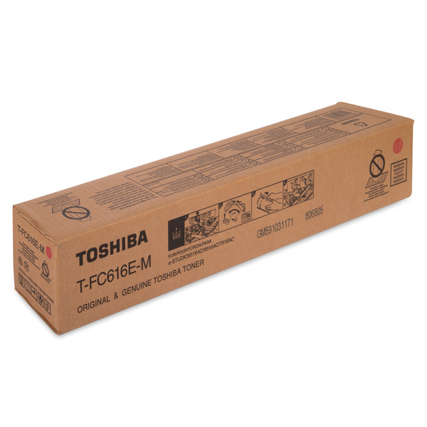 Toshiba T-FC616EM toner (d'origine) - magenta 078448 - 1