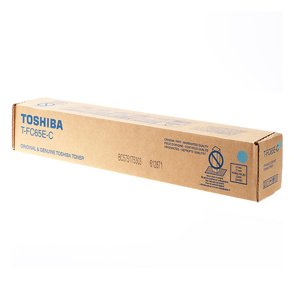 Toshiba T-FC65EC toner (d'origine) - cyan 078706 - 1
