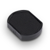 Trodat 6/46019 tampon encreur (2 pièces) - noir 225148 - 1