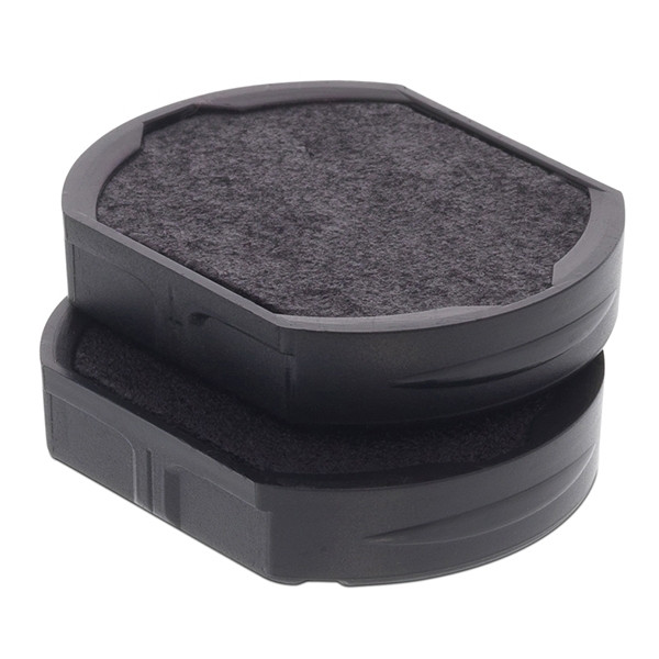 Trodat 6/46025 tampon encreur (2 pièces) - noir 225064 - 1