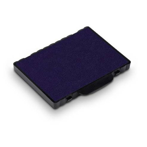 Trodat 6/58 tampon encreur (2 pièces) - bleu 206613 - 1