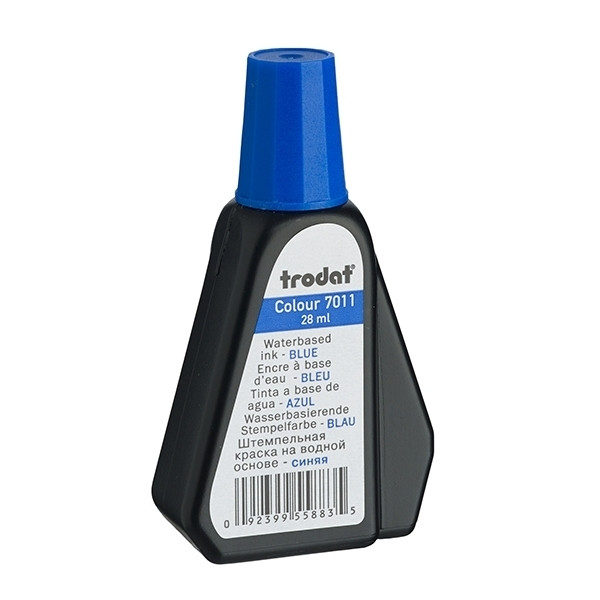 Trodat 7011 recharge d'encre pour tampon encreur - bleu 206589 - 1
