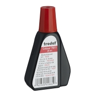 Trodat 7011 recharge d'encre pour tampon encreur - rouge 206588