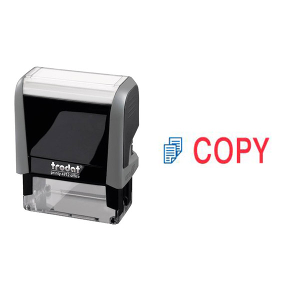 Trodat Printy Office 4912 tampon auto-encreur 'Copy' 225144 - 1