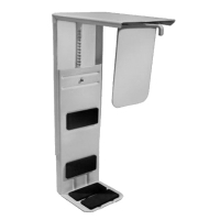 Twin line CPU support argenté (30 kg) 403010