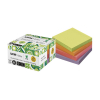 UPM notes autocollantes recyclées cube en 4 couleurs (4 x 100 feuilles) 303230 - 1