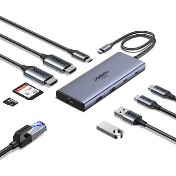 Ugreen USB-C station d'accueil CM639 HDMI (8 en 1) 828634 - 1