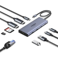 Ugreen USB-C station d'accueil CM639 HDMI (8 en 1) 828634