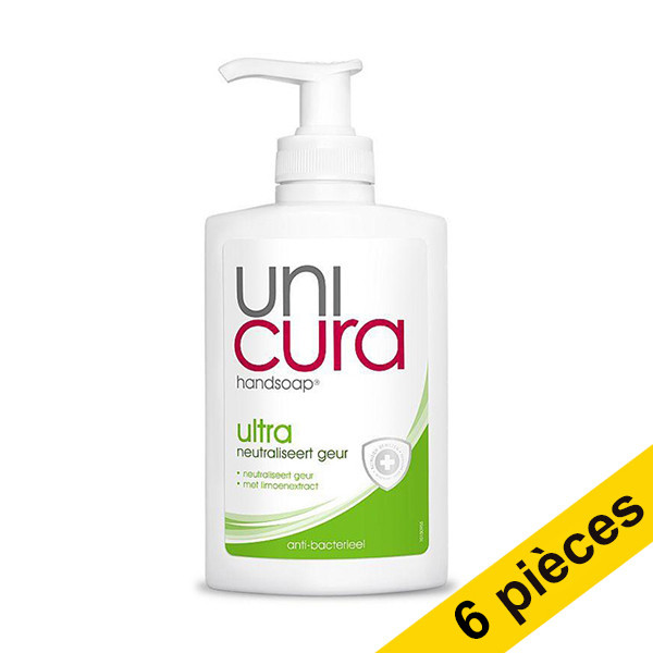 Offre : 6x Unicura Ultra savon pour les mains (250 ml) SUN00014 - 1