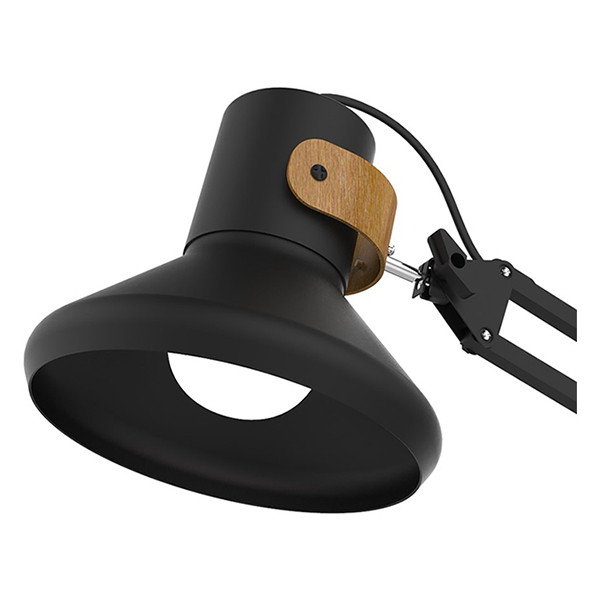 Unilux Baya lampe de bureau LED - noir/bambou 237829 - 2