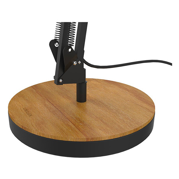 Unilux Baya lampe de bureau LED - noir/bambou 237829 - 3