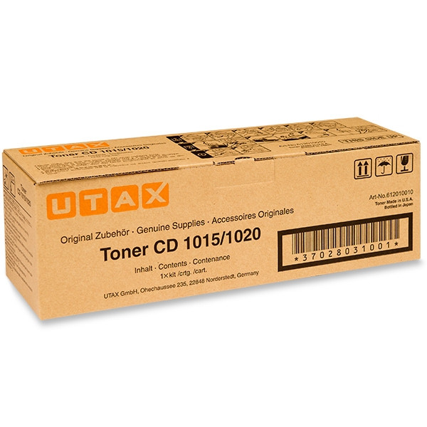 Utax 612010010 toner (d'origine) - noir 079504 - 1