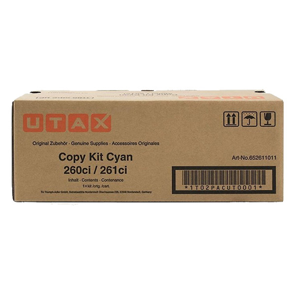 Utax 652611011 toner (d'origine) - cyan 079942 - 1
