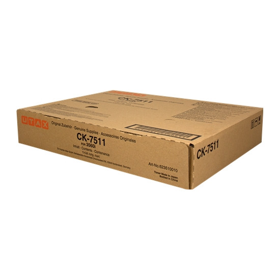 Utax CK-7511 (623510010) toner (d'origine) - noir 090408 - 1