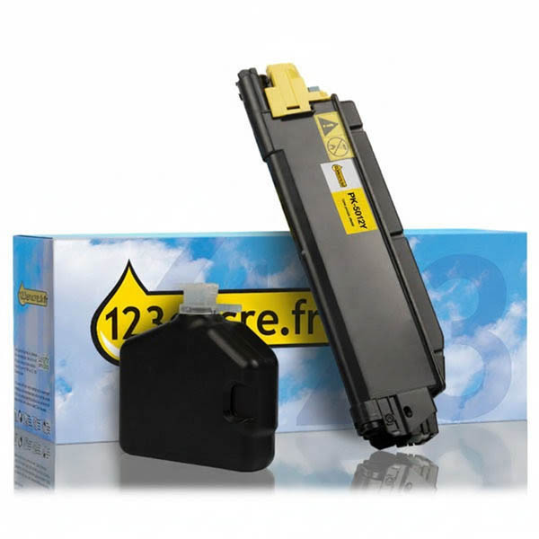 Utax PK-5012Y (1T02NSAUT0) toner (marque 123encre) - jaune 090451 - 1