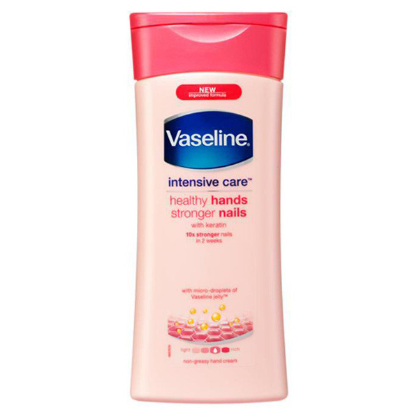 Vaseline Intensive Care Healthy Hands & Stronger Nails crème pour les mains (200 ml) SVA00067 - 1
