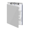 Westcott porte-bloc avec rabat aluminium A4 format portrait 221044 - 1