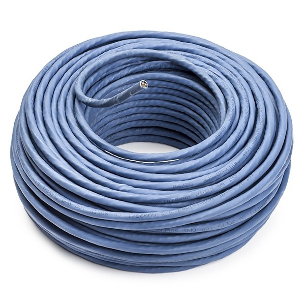 Câble réseau Cat6a U/UTP rigide (50 mètres) K050600024 - 1