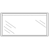 Enveloppe de liste de colisage non imprimée 225 x 165 mm - A5 auto-adhésive (1000 pièces) 209196 - 1