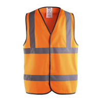 Gilet de sécurité haute visibilité taille M - orange 219950