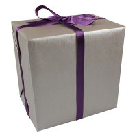 Papier cadeau (50 cm x 250 m) - argent 402731