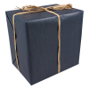 Papier cadeau (50 cm x 250 m) - bleu 402732 - 1