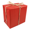 Papier cadeau (50 cm x 250 m) - rouge 402734 - 1