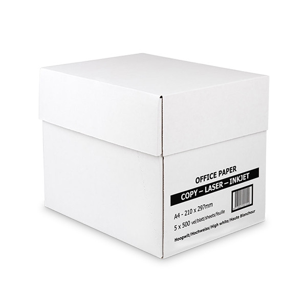 Papier d'impression A4 1 boîte de 2500 feuilles – 75 g/m² 302086 - 1