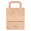 Sac en papier 180 x 220 x 80 mm (250 pièces) - marron 402877 - 2