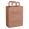 Sac en papier 220 x 280 x 100 mm (250 pièces) - marron 402876 - 1