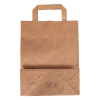 Sac en papier 220 x 280 x 100 mm (250 pièces) - marron 402876 - 2
