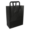 Sac en papier 260 x 350 x 120 mm (250 pièces) - noir 402880 - 1