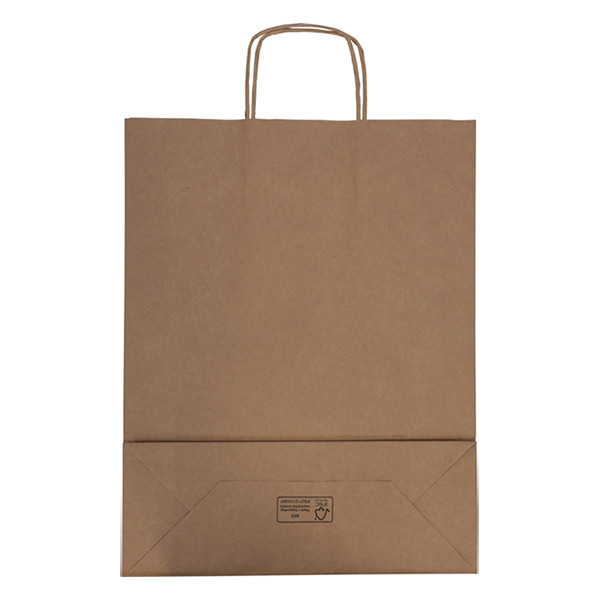 Sac en papier 320 x 410 x 120 mm (100 pièces) - marron 402706 - 2