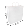 Sac en papier 450 x 480 x 170 mm (100 pièces) - blanc 402708 - 3