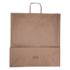 Sac en papier 450 x 480 x 170 mm (100 pièces) - marron 402707 - 2