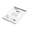 Simply A4 bloc-notes quadrillé 5 mm 60 g/m² 100 feuilles (5 pièces) 068822 - 1