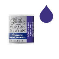 Winsor & Newton Cotman aquarelle (demi-godet) - 231 violet dioxazine 410478