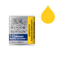 Winsor & Newton Cotman aquarelle (demi-godet) - 266 nuance de gomme-Gutte 410480