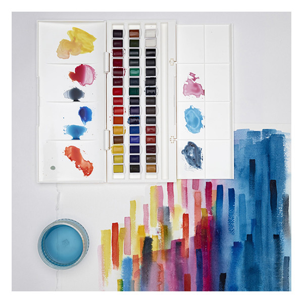Winsor & Newton Cotman ensemble d'aquarelles (demi-godet) 410506 - 3