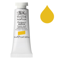 Winsor & Newton Designers gouache 055 (14 ml) - jaune éclatant 410654
