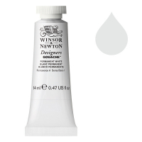 Winsor & Newton Designers gouache 512 (14 ml) - blanc permanent 410628