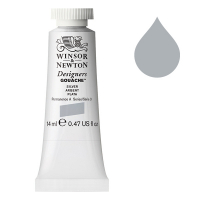 Winsor & Newton Designers gouache 617 (14ml) - argent 410665