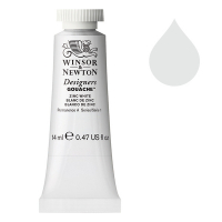 Winsor & Newton Designers gouache 748 (14 ml) - blanc de zinc 410611