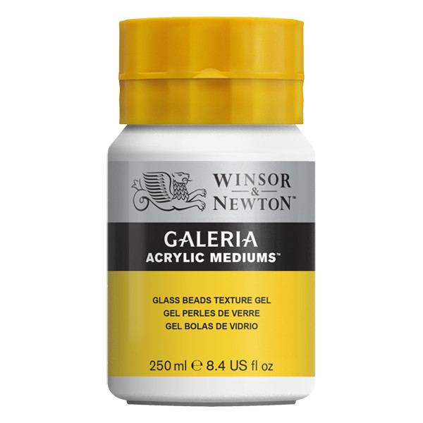 Winsor & Newton Galeria gel de texture billes transparentes (250 ml) 410194 - 1