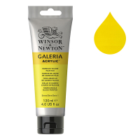 Winsor & Newton Galeria peinture acrylique (120 ml) - 114 nuance de jaune de cadmium pâle 410129
