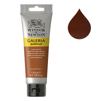 Winsor & Newton Galeria peinture acrylique (120 ml) - 74 terre de Sienne brûlée 410122