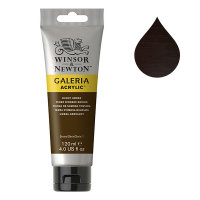 Winsor & Newton Galeria peinture acrylique (120 ml) - 76 terre d'ombre brûlée 410124