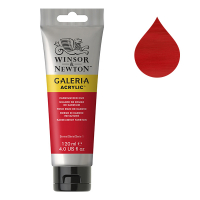 Winsor & Newton Galeria peinture acrylique (120 ml) - 95 nuance de rouge de cadmium 410126