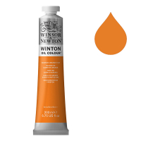 Winsor & Newton Winton peinture à l'huile (200 ml) - 090 nuance de cadmium orange 410307