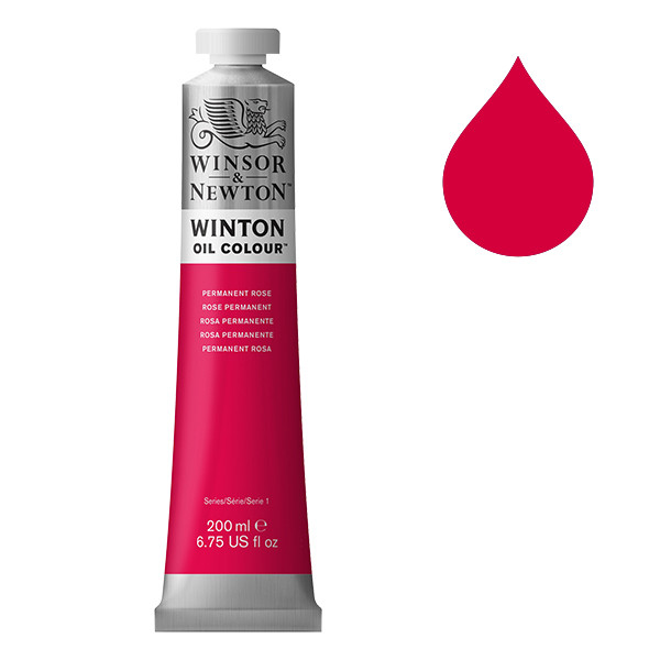 Winsor & Newton Winton peinture à l'huile (200 ml) - 502 rose permanent 410335 - 1
